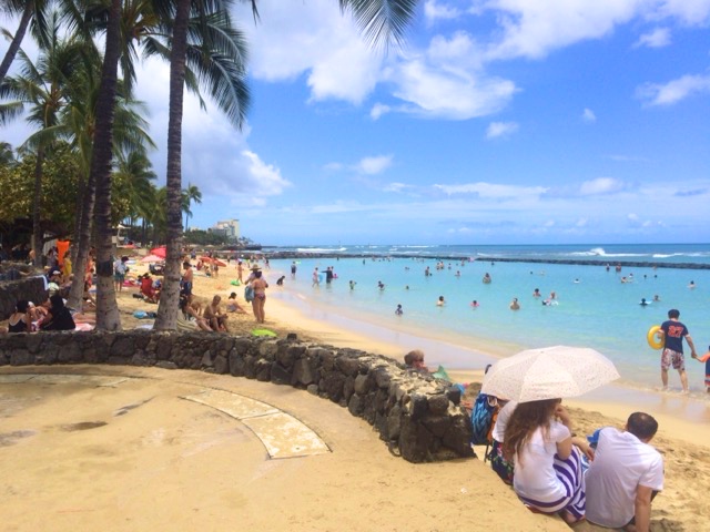 hawaii2016　ワイキキビーチ