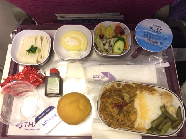 タイ航空　機内食